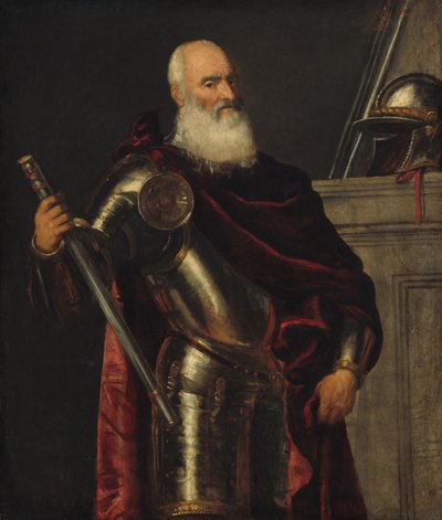 ヴィンチェンツォカペッロの肖像（1469-1541） 作： Tiziano Vecelli